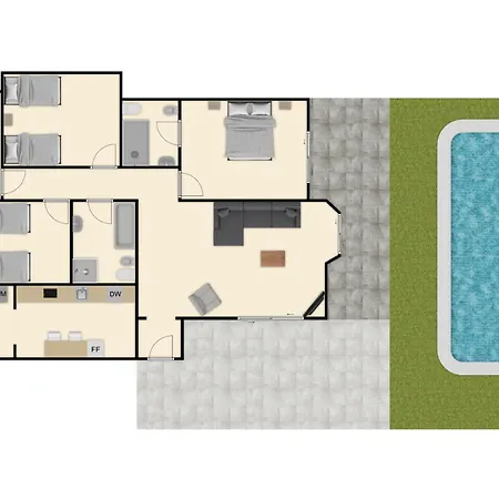 Serenity Caleta 别墅 科斯塔卡莱塔
